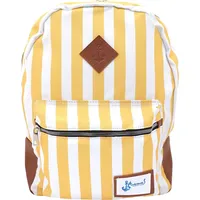 BiggDesign Anemoss Marine Collection Canvas Rucksack mit Reißverschluss, Freizeitrucksack