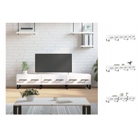 VidaXL TV-Schrank Weiß 150x36x30 cm Holzwerkstoff