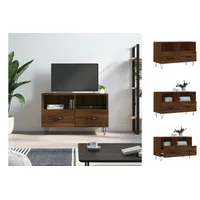 VidaXL TV-Schrank Braun Eichen-Optik 80x36x50 cm Holzwerkstoff