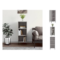 VidaXL Sideboard Grau Sonoma 34,5x32,5x90 cm Holzwerkstoff