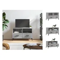 VidaXL TV-Schrank Grau Sonoma 80x36x50 cm Holzwerkstoff