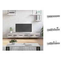 VidaXL TV-Schrank Betongrau 150x36x30 cm Holzwerkstoff