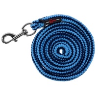 Covalliero Führstrick Hippo mit Panikhaken, Hellblau/Dunkelblau,