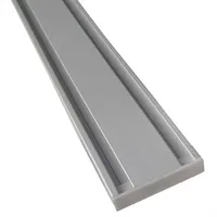 BestLivings Vorhangschiene Aluminium - Silber "2 Lauf" 120cm -