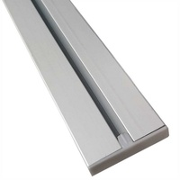 BestLivings Gardinenschiene, 1-läufig, Fixmaß, Aluminium, verschraubte Aluminium Schiene (7mm),