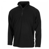 Max Fuchs MFH - Max Fuchs Microfleece Troyer schwarz,