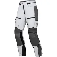 IXS Montevideo-ST 3.0 Textilhose wasserdicht - Hellgrau/Dunkelgrau/Schwarz - Kurz
