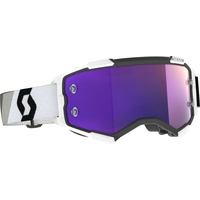 Scott Fury 7702281, Crossbrille verspiegelt - Schwarz/Weiß Lila-Verspiegelt -