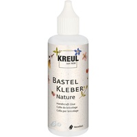 Kreul Bastelkleber Nature, 80 ml, auf Wasserbasis, lösemittelfrei, geruchsneutral,