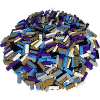 LEGO 1x4 Steine gemischt - 500 Stück - Colorful