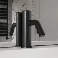 Benkiser Metrix Waschtischarmatur Schwarz Matt