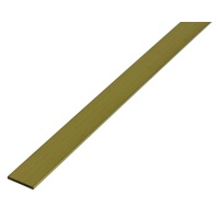 GAH Alberts Alberts Flachstange Messing | 1000 x 20