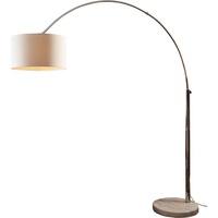 SalesFever Bogenlampe »Peteris«, 1 flammig, Leuchtmittel E27 ohne Leuchtmittel,