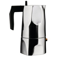 Alessi Ossidiana, Espressokocher, Silber