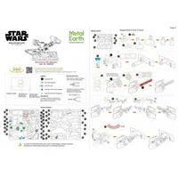 Fascinations Metal Earth Star Wars EP 8, Resistance SKI