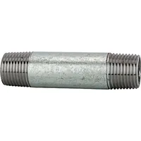 Riegler Rohrdoppelnippel 23, AG/AG, R 3/8, Länge 60,0 mm