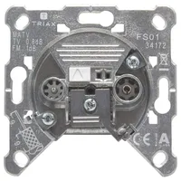 TRIAX FS 01 Antennendose UKW, TV Unterputz Enddose