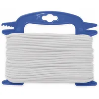 Filmer Mehrzweckseil mit Abroller 4 mm 25 m Weiß