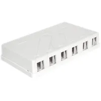 DeLock Keystone Leergehäuse 6 Port
