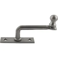 Secotec Fensterreiber mit Eisenknopf auf eckiger Platte, 15 mm,