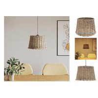 VidaXL Lampenschirm Braun Ø40x26 cm Korbweide
