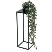 DanDiBo Ambiente DanDiBo Blumenhocker Metall Schwarz Eckig 50 cm