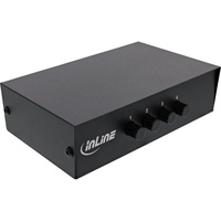 InLine InLine® AV Umschalter manuell 4-Port, 3x Cinch IN/OUT