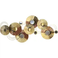 Hofmann Living And More Wanddekoobjekt "Wanddekoration", gold (goldfarben), B:109cm