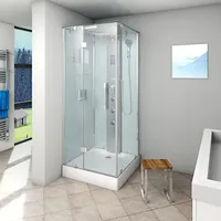 AcquaVapore Duschkabine Komplettdusche Fertigdusche Dusche 80x80 cm mit 2K