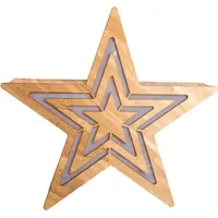 NÄVE Adventsstern 33 cm natur