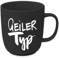 Design@home Kaffeetasse 0,35 l Schwarz 4 St.