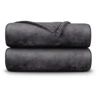 BestLivings Kuscheldecke Cashmere Touch 200 x 220 cm Anthrazit