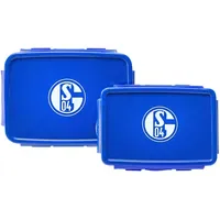 FC Schalke 04 Brotdosen 2er Set blau