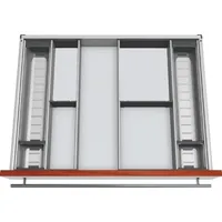 Blum Orga-Line Besteckeinsatz Facheinteilungs-Set KB 700-799mm, NL 450mm, grau