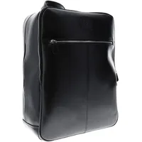 Exacompta Laptop-Rucksack Exactive Leder schwarz
