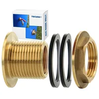 Tecuro Regentonnendurchführung IG 1/2 x AG 3/4 Zoll -