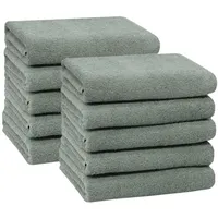 ZOLLNER Handtuchset 10-tlg. grau