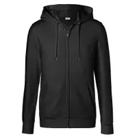 Kübler Shirts Kapuzen-Sweatjacke schwarz L