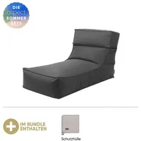 BLOMUS Outdoor-Lounger -STAY- Size L inkl. GRATIS Schutzhülle Coal