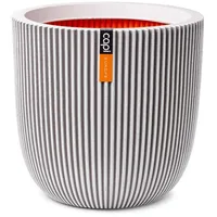 Capi Europe Capi Übertopf Kugel Groove NL elegant Elfenbein