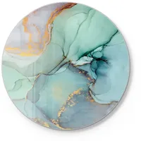 Deqori Schneidebrett aus Glas | rund Ø30 cm |