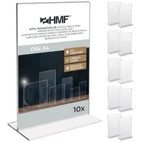 HMF 46922 Acryl Tischaufsteller gerade | 10 Stück |