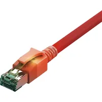 SACON Stecker, LSOH, rot, 3 m