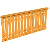 SKANHOLZ SKAN HOLZ Brüstung Balkonschalung 210 x 96 cm