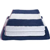 Dyckhoff Maritim Duschtuch 70 x 140 cm blau