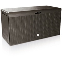 CASARIA Casaria® Gartenbox Auflagenbox abschließbar 290L UV-beständig Haltegriffe Rollen
