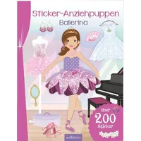 ArsEdition Sticker-Anziehpuppen Ballerina