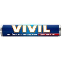 Vivil® Pfefferminz ohne Zucker Bonbons 28,0 g