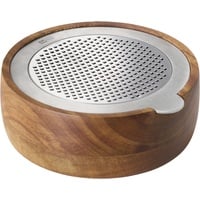 AdHoc Feinreibe CutnServe Ø 13,3 cm Edelstahl Braun