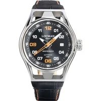 Locman Uhr Montecristo Automatik Ref.0537" in Schwarz | Gr.: